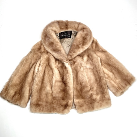 HUDSON’S mink fur jacket - Picture 3 of 12